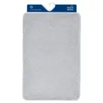 Möbelix Badteppich Set Noble 85x55 cm Grau Waschbar/Rutschhemmend
