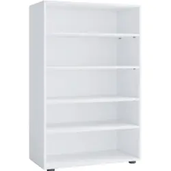 Schuhregal Lona Xl 5 Ablagen Weiß H: 110 Cm