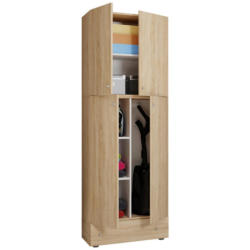 Mehrzweckschrank Lona Xxl Eiche Dekor Bxh: 70x200 Cm