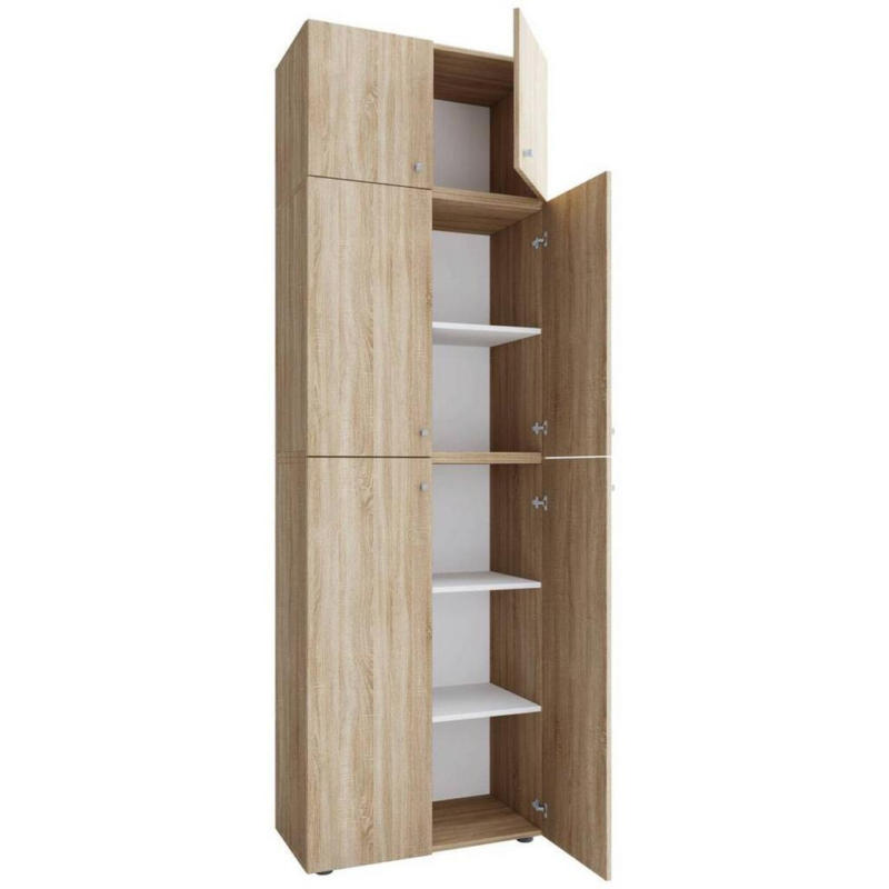 Drehtürenschrank 70 Cm Lona Xxl Eiche Dekor