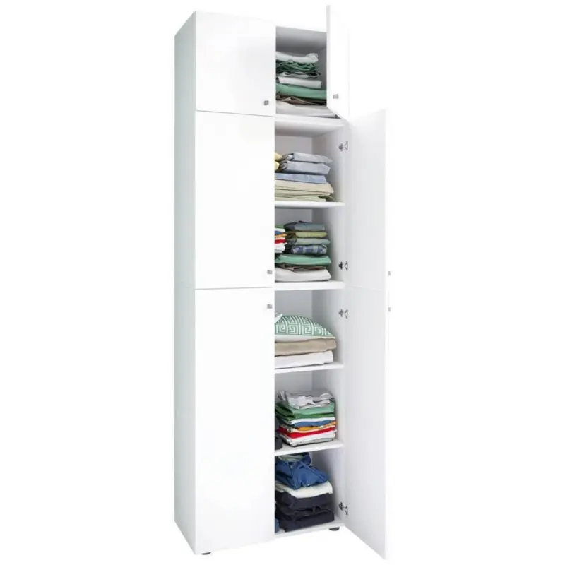 Dreht&uuml;renschrank B: 70 Cm Lona Xxl Wei&szlig;