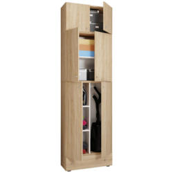 Mehrzweckschrank Lona Xxl Eiche Dekor Bxh: 70/240 Cm