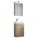 Möbelix Gästebad 4-tlg. Inkl. Led Slito Hängend Weiß