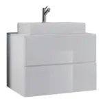 Möbelix Waschbecken Mit Unterschrank B: 80 Cm Weiß