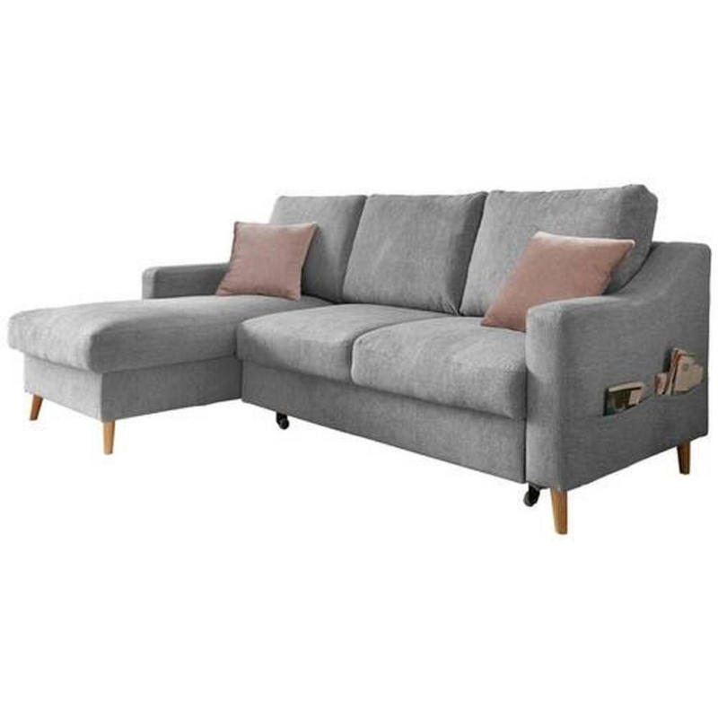 Ecksofa Valentina Grau S: 150/228 cm