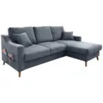 Möbelix Ecksofa Mit Schlaffunktion Valentina Mit Kissen Blau