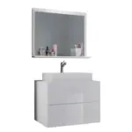 Möbelix Badmöbel-set 3-tlg. Hängend Lendas B: 60 Cm Weiß