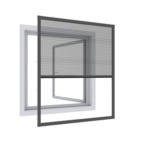 Möbelix Fliegengitter Fenster 130x150 cm Anthrazit