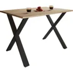 Möbelix Esstisch Xona 140x50 cm Schwarz/Eiche Dekor
