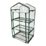 Möbelix Balkongewächshaus Transparent Metall H: 128cm 3 Ebenen