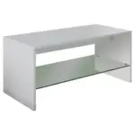 M&ouml;belix Couchtisch mit Stauraum Wisal Wei&szlig;