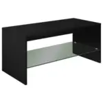 M&ouml;belix Couchtisch mit Stauraum Wisal Schwarz