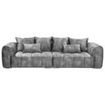 Möbelix Big Sofa London Mit Rückenkissen B: 316 cm Grau