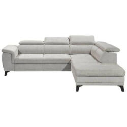 Ecksofa Albany Hellgrau