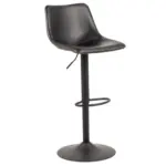 Möbelix Barhocker Mit Lehne Oregon Schwarz/creme
