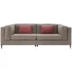 Möbelix 3-sitzer-sofa Roma Braun/grau Kord