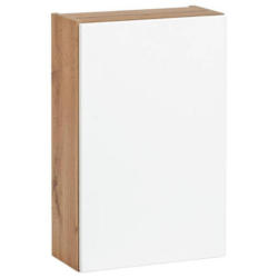 Hängeschrank Kopenhagen B: 40 cm Weiß/Eiche Dekor