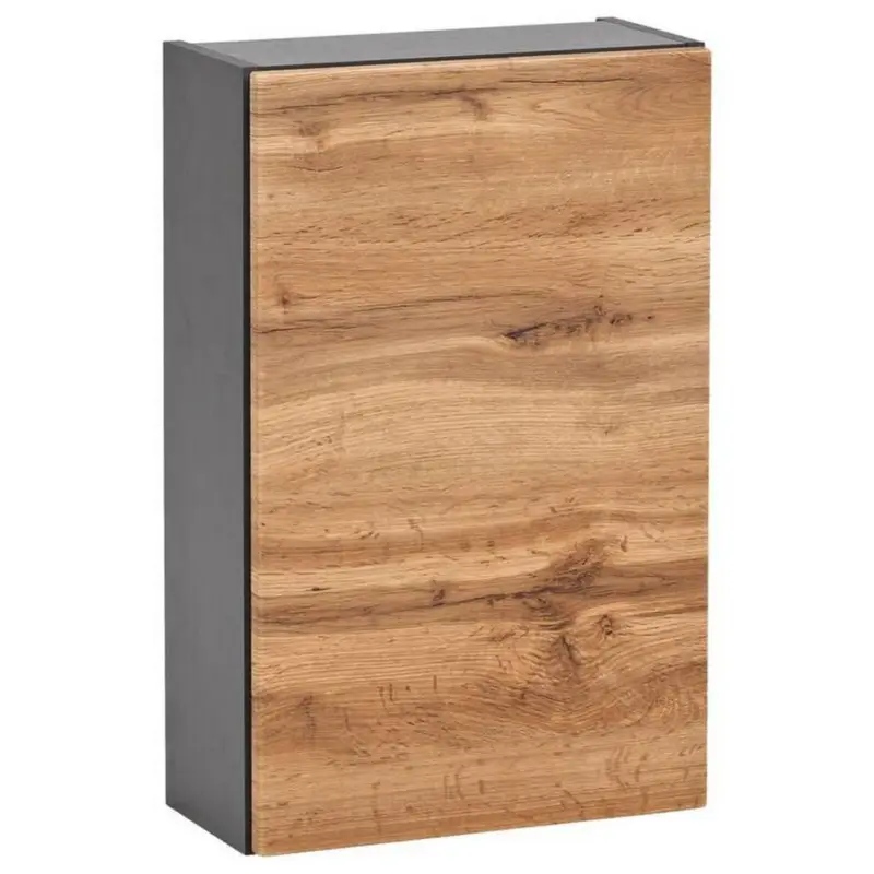 Hängeschrank Kopenhagen B: 40 Cm Graphit.-Eichefarben