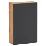Möbelix Hängeschrank Kopenhagen B: 40 Cm Grau/eiche Dekor