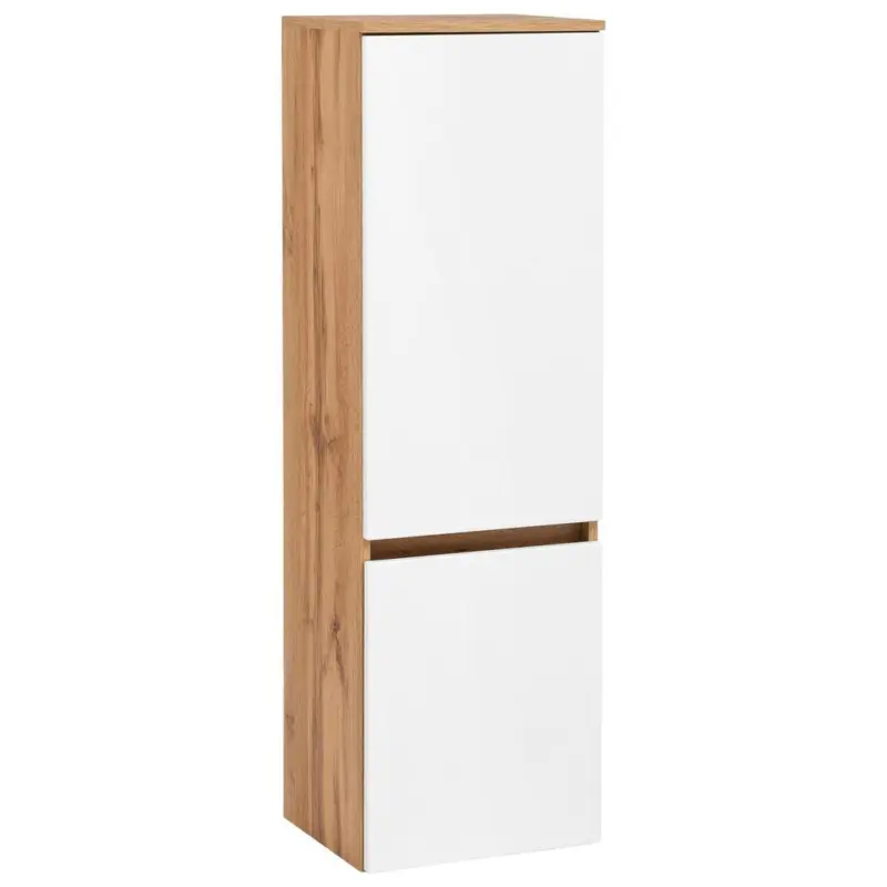 Midischrank Kopenhagen B: 40 Cm Weiß/eiche Dekor