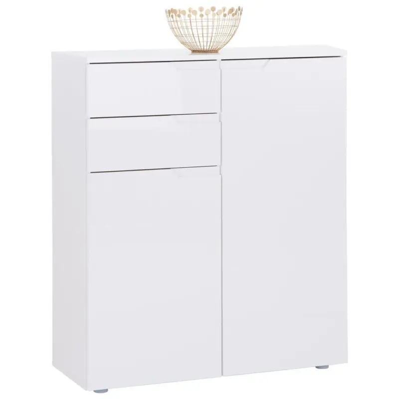 Kommode 100cm Hilton, Wei&szlig; Hilton