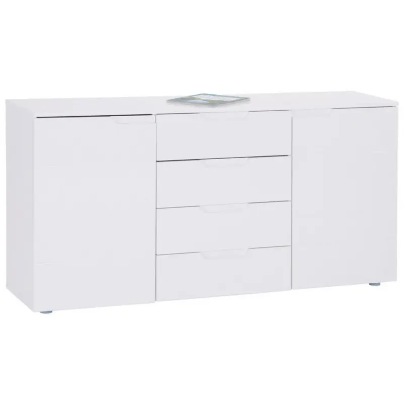 Kommode 160cm Hilton, Weiß Hilton