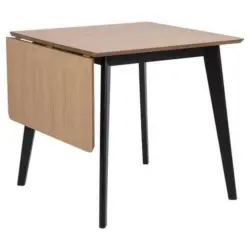 Esstisch Ausziehbar Roxby 80-120x80x76 Cm Eiche Dekor