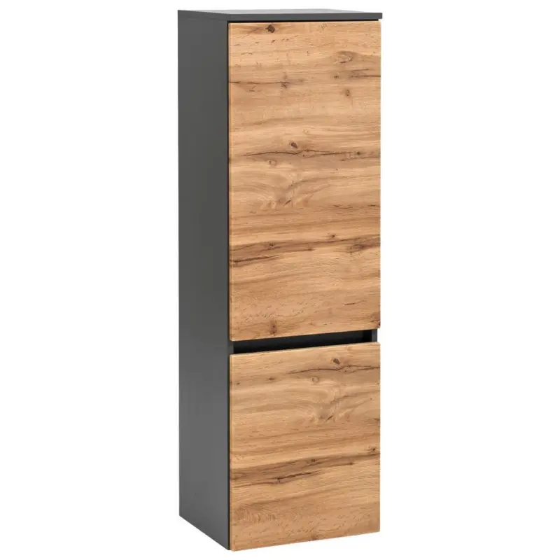 Mididschrank Kopenhagen B: 40 cm Grau/Eiche Dekor