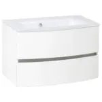 Möbelix Waschbecken Mit Unterschrank Kopenhagen B: 80 Cm Weiß