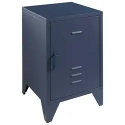 Nachtk&auml;stchen Bronxx Blau B: 40cm