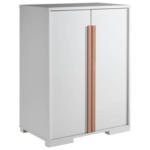 Möbelix Kinderkleiderschrank London Weiß B: 86 Cm