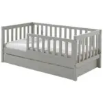 Möbelix Kinder-/juniorbett Grau Inkl. Bettlade 70x140 Cm