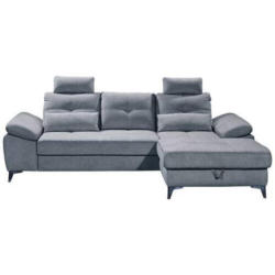 Ecksofa Auckland Blau Rechts