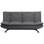 Möbelix 2-Sitzer-Sofa Mit Schlaffunktion Faith Grau