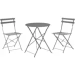 Möbelix Balkonmöbel Set Metall
