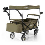 Möbelix Bollerwagen Hoberg Khaki Max. 80 Kg Faltbar, Feststellbremse