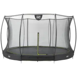 Trampolin Ø 366 Cm Mit Sicherheitsnetz Exit Silhouete