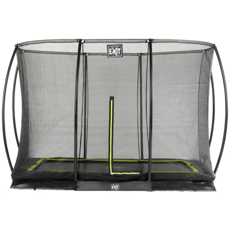 Trampolin 305x214 Cm Mit Sicherheitsnetz
