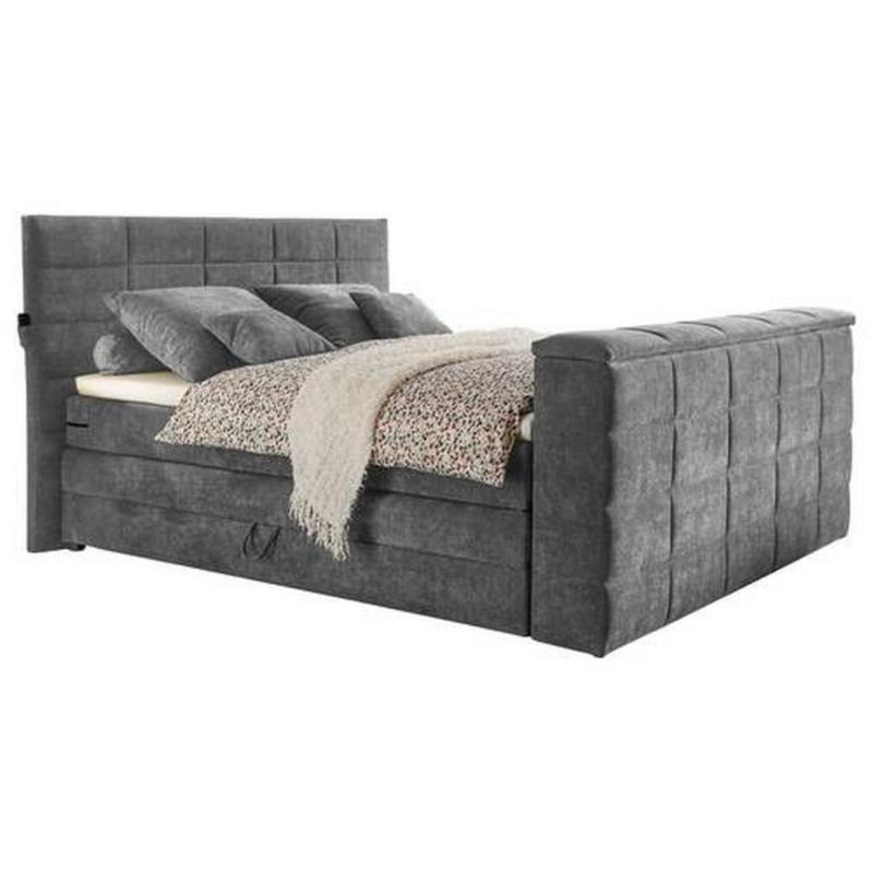 Boxspringbett Mit Bettkasten 180x200 Cm Denver