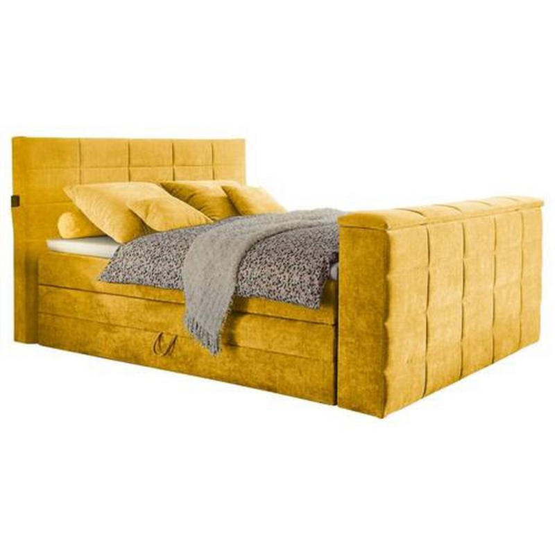 Boxspringbett Mit Bettkasten 180x200 Cm Denver