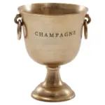 Möbelix Champagnerkühler Wohnling Goldfarben B: 28,5 cm