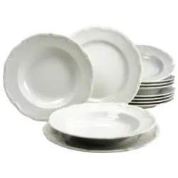 Tafelservice Porzellan 6 Personen Geschirr Set