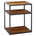 M&ouml;belix Nachttisch Wohnling Sheesham B: 40 Cm