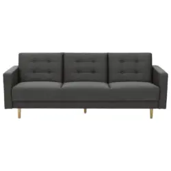 3-sitzer-sofa + Schlaffunktion Jasmin Mit Armlehnen Anthrazit