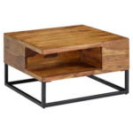 Möbelix Couchtisch Wohnling Sheesham B: 60 cm