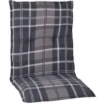 Möbelix Niederlehner Auflage 4er-Set 100x50x6cm Grau/Schwarz