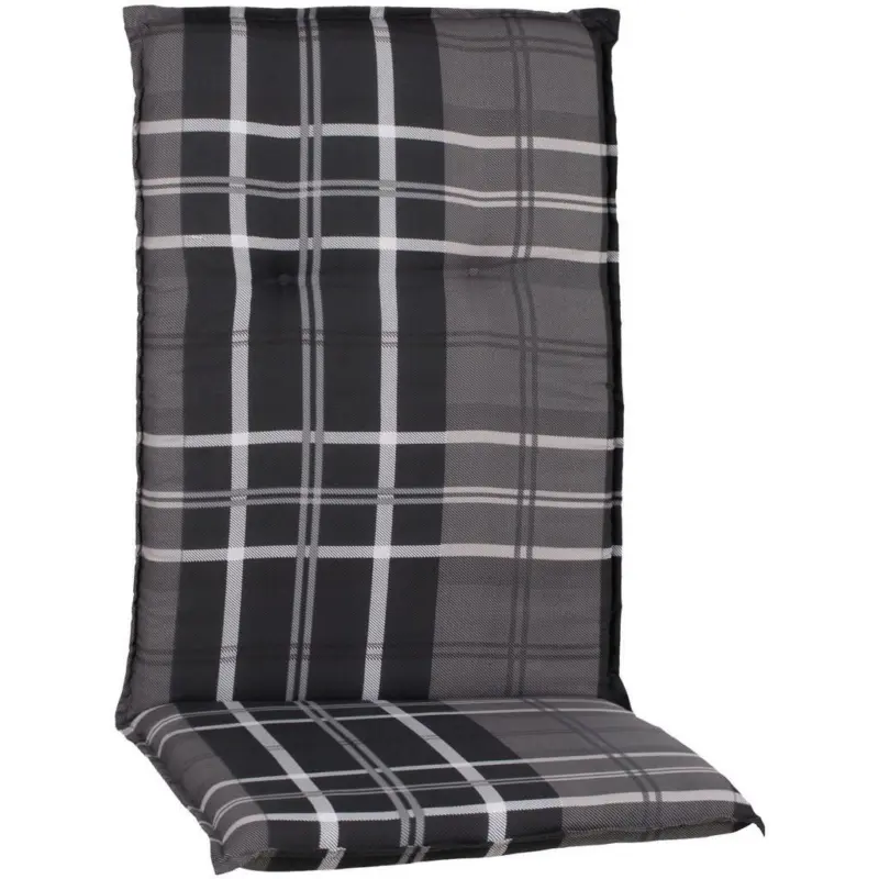 Auflage für Sessel 118x50 cm Anthrazit / Grau