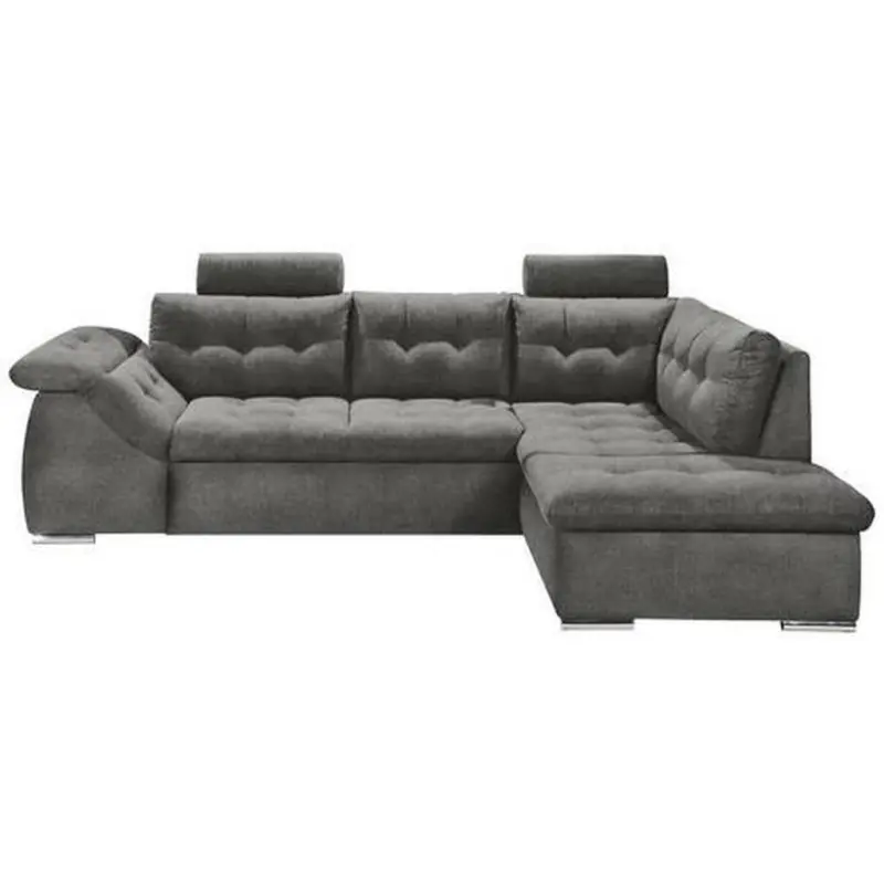 Ecksofa Oman 2 Anthrazit Rechts