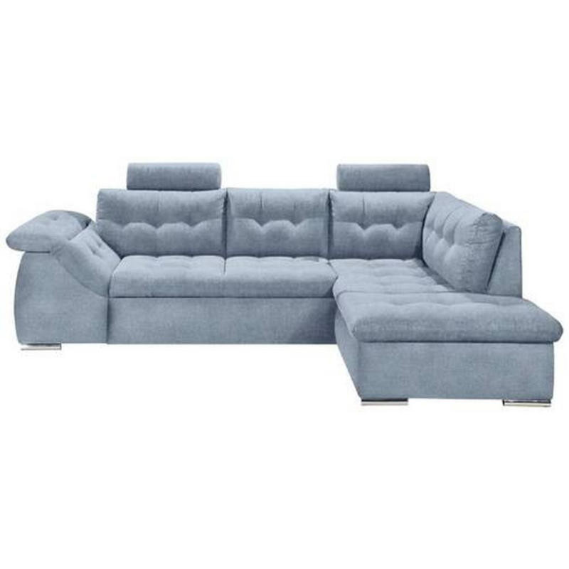 Ecksofa Oman 2 Blau Rechts