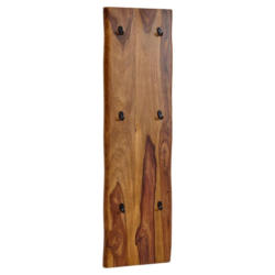 Wandgarderobe Wohnling Sheesham B: 40 Cm